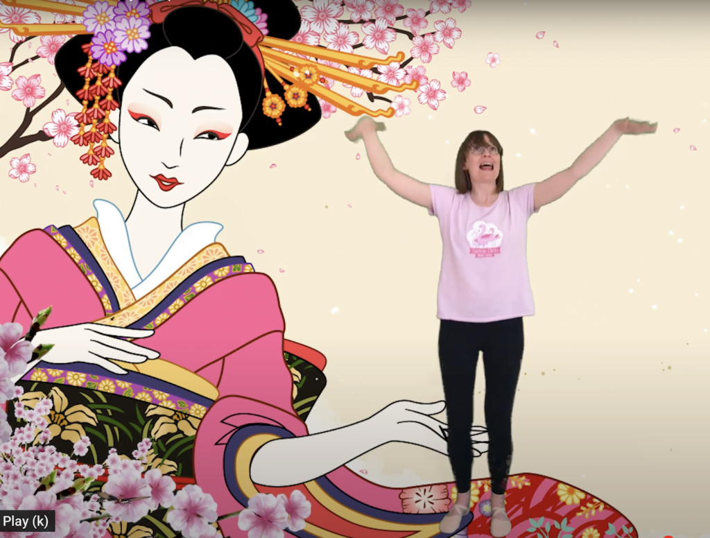 A virtual class based on Madame Butterfly
